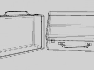 medkit low poly Model 3D