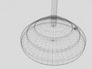 office desk lamp w bulb 3D Model