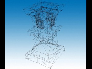 archer tower Modèle 3D