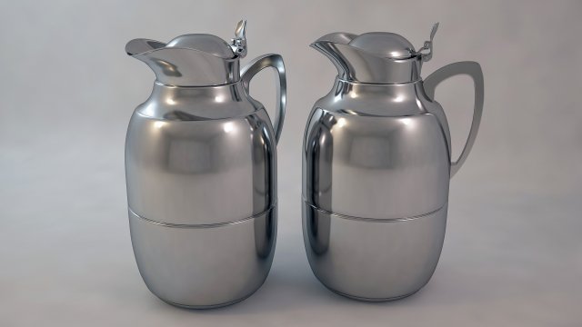 coffee pot 3D 모델 .c4d .max .obj .3ds .fbx .stl .blend 