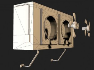 air condition unit 01 Model 3D