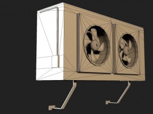 air condition unit 01 Model 3D