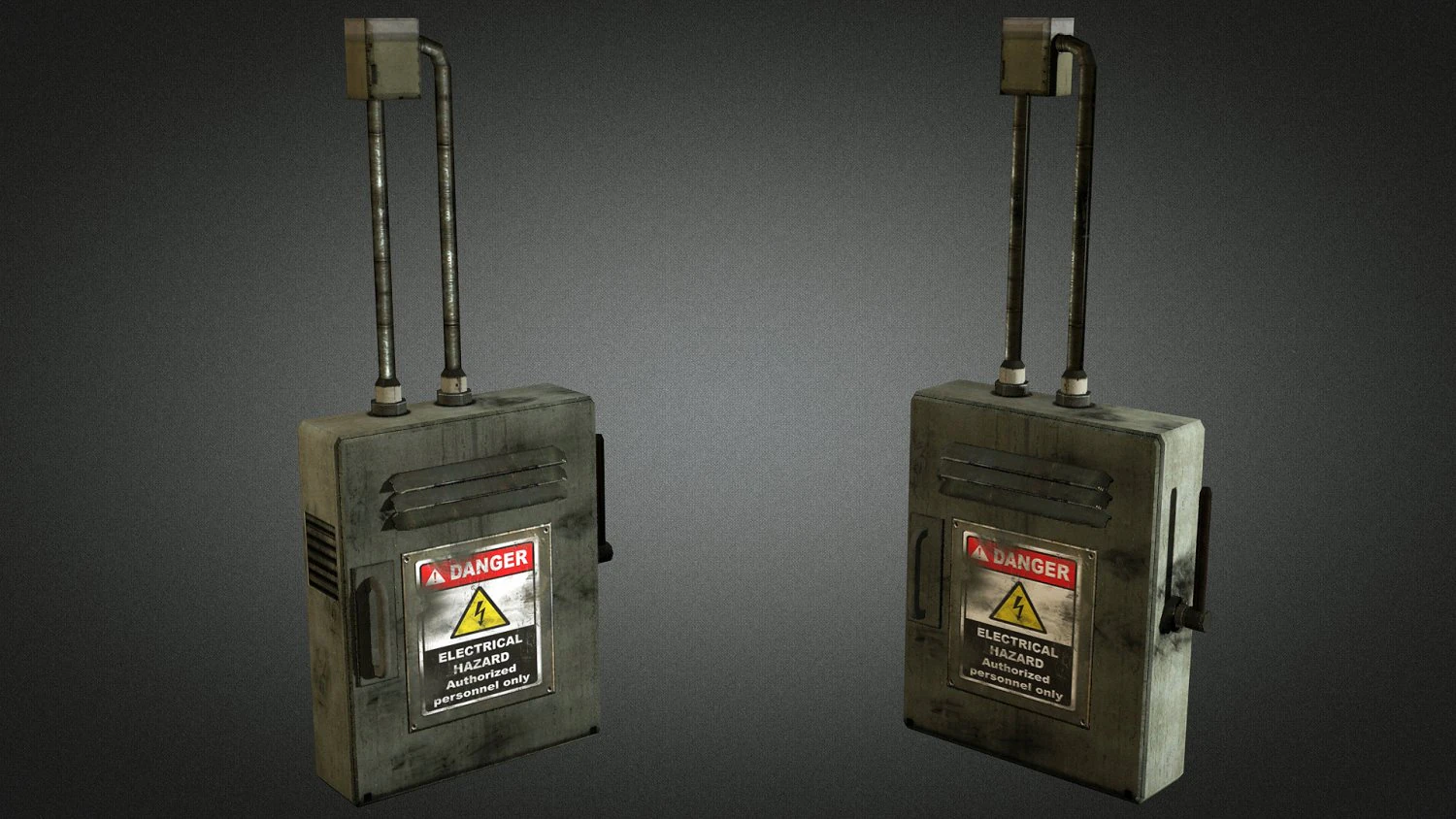 electric fuse box 01 3D Model .c4d .max .obj .3ds .fbx .stl .blend