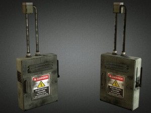 electric fuse box 01 3D Model