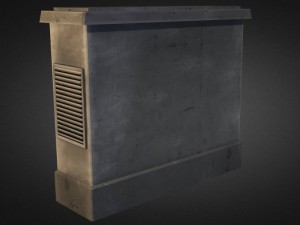 electric fuse box 02 Model 3D