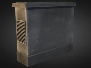 electric fuse box 02 3D Model