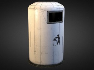 trashbin 01 3D 模型
