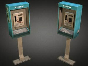 phonebooth 01 3D Model