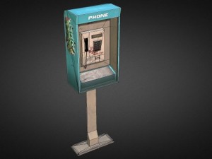 phonebooth 01 Model 3D