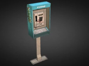 phonebooth 01 3D Model