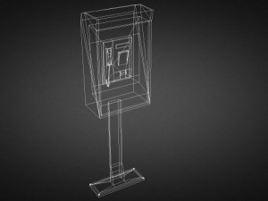 phonebooth 01 Model 3D