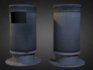urban street props vol 1 3D Model