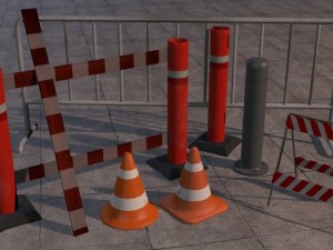 urban street props vol 1 3D Model
