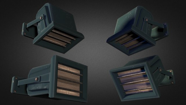 spotlight 01 Modello 3D .c4d .max .obj .3ds .fbx .stl .blend 