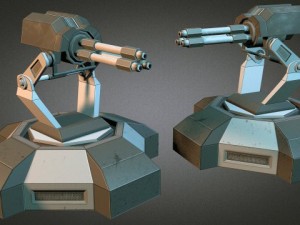 machinetower scifi 3D Model