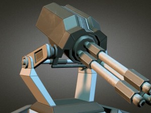 machinetower scifi Modello 3D