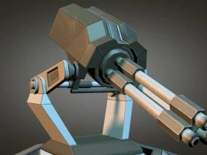 machinetower scifi 3D Model