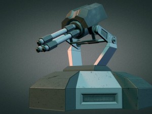 machinetower scifi Modello 3D