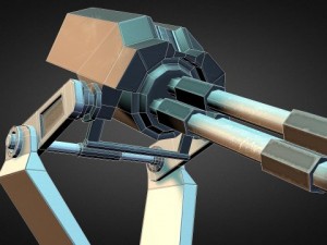 machinetower scifi Modello 3D