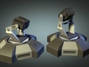 missile tower scifi 3D मॉडल