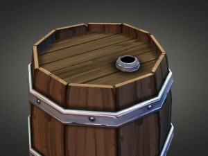 barrel 3D 模型