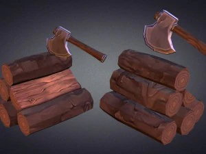 medieval props vol 1 3D Model