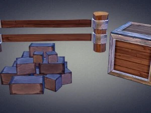 medieval props vol 1 3D Model