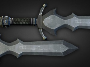 sword 02 Modello 3D