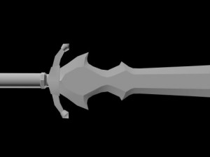 sword 02 Modello 3D