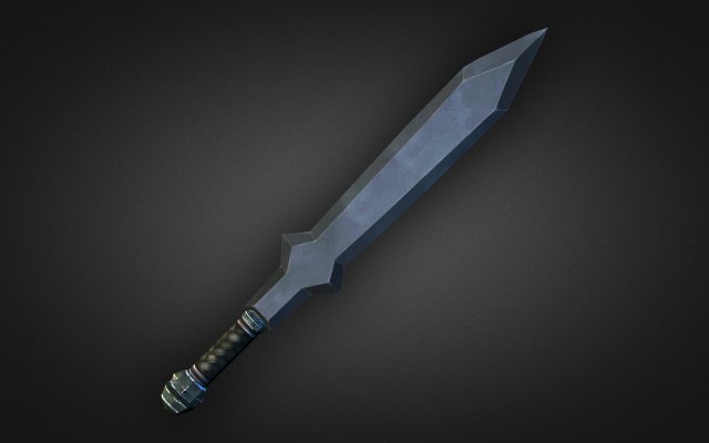 sword 04 3D 모델 .c4d .max .obj .3ds .fbx .stl .blend 