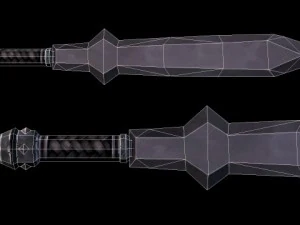 sword 04 3D Model