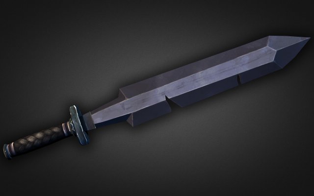 sword 07 Modelo 3D .c4d .max .obj .3ds .fbx .stl .blend 