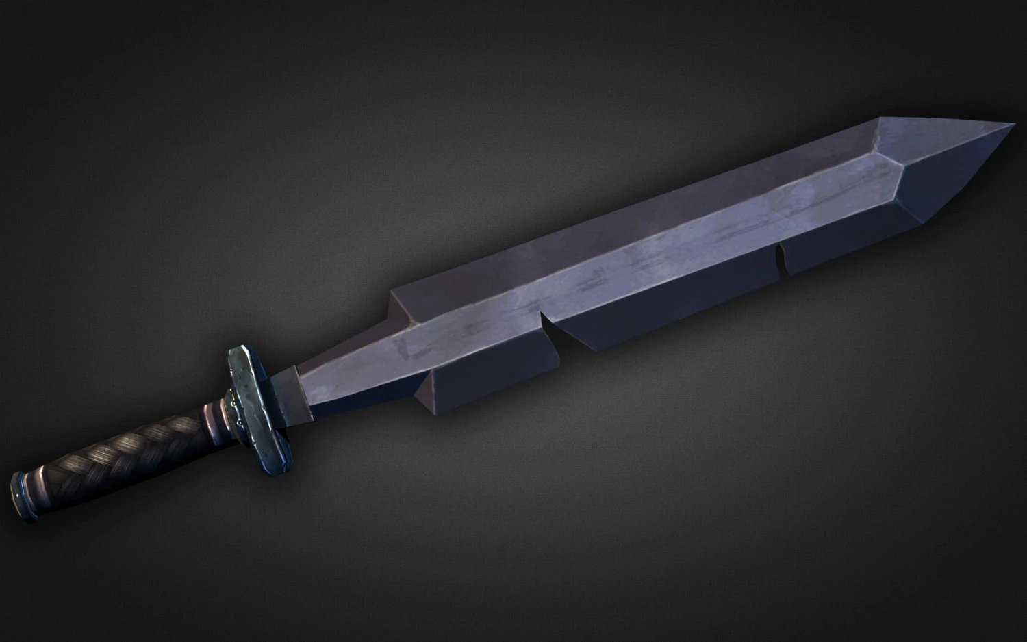 sword 07 3D Model .c4d .max .obj .3ds .fbx .stl .blend 