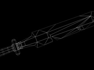 sword 07 3D Model