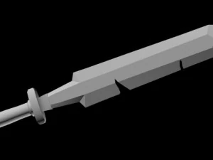 sword 07 3D Model