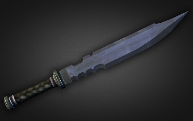 sword 09 3D 模型 .c4d .max .obj .3ds .fbx .stl .blend 