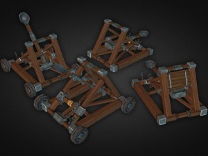 catapult kit 3D-Modell