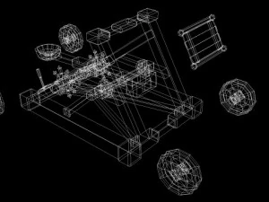 catapult kit 3D Model