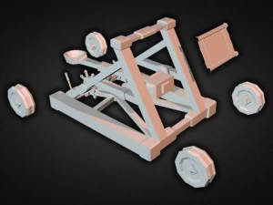 catapult kit 3D Model