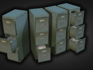 file cabinet 3D Модель