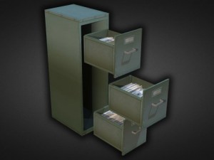 file cabinet 3D-Modell