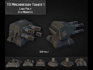 td machinetower 01 Modello 3D