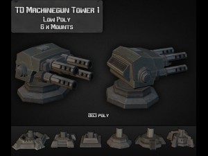td machinetower 01 Modello 3D