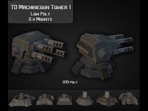 td machinetower 01 Modello 3D