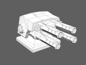 td torre macchina 01 Modello 3D