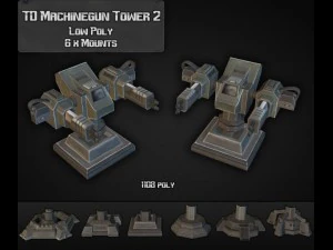 td machinetower 02 3D Model