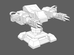 td machinetower 02 3D Model
