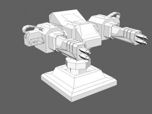td machinetower 02 3D Model