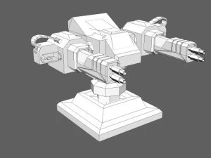td machinetower 02 3D Model