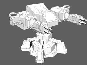 td machinetower 02 3D Model